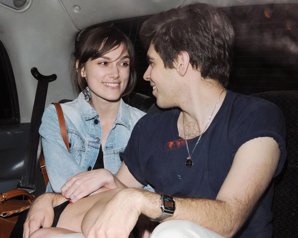 Keira Knightley and James Righton leaving The Wolseley Restaurant on May 30, 2012 in London, England
