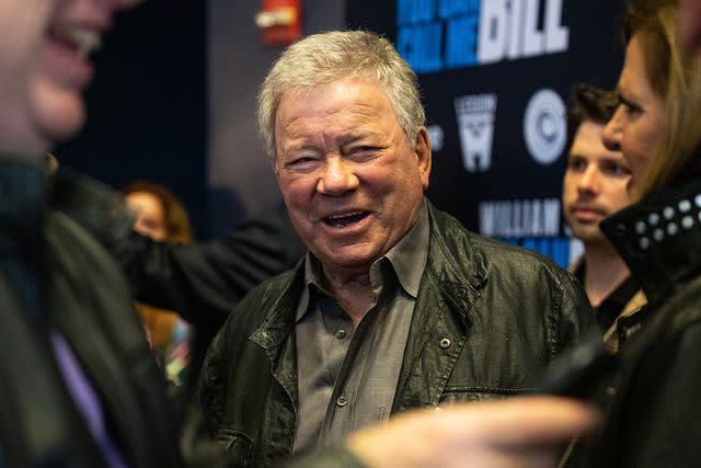 <p> Amanda Edwards/Getty</p> William Shatner at 'You Can Call Me Bill' premiere at The Culver Theater on March 21, 2024