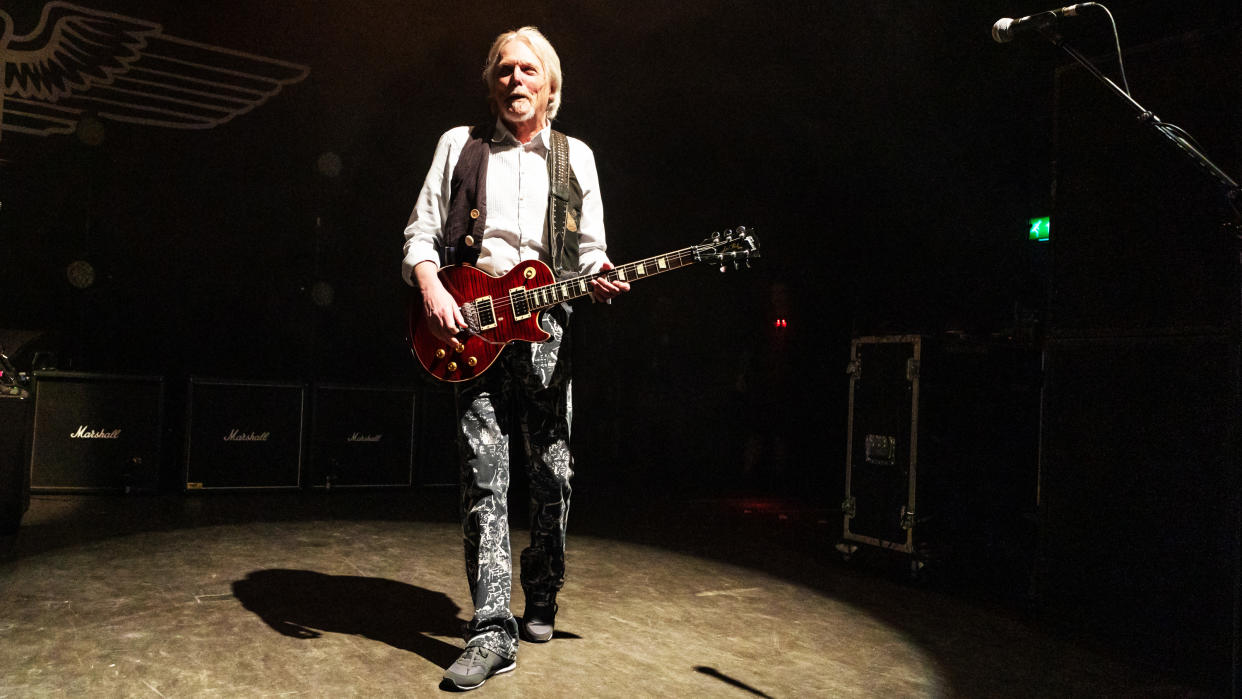  Scott Gorham performs with Black Star Riders pat O2 Shepherd's Bush Empire on February 26, 2023 in London, England. 