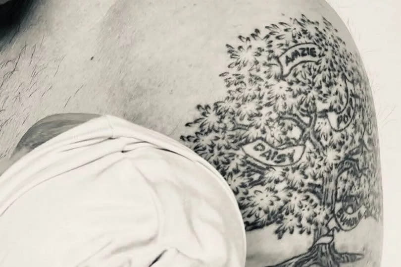 Ant McPartlin announced Wilder's birth last week - and unveiled a new tattoo dedicated to Anne-Marie, Poppy and Daisy