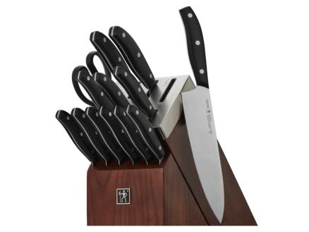 Hurry: Grab This Razor-Sharp Henckels Knife Block Set While It's