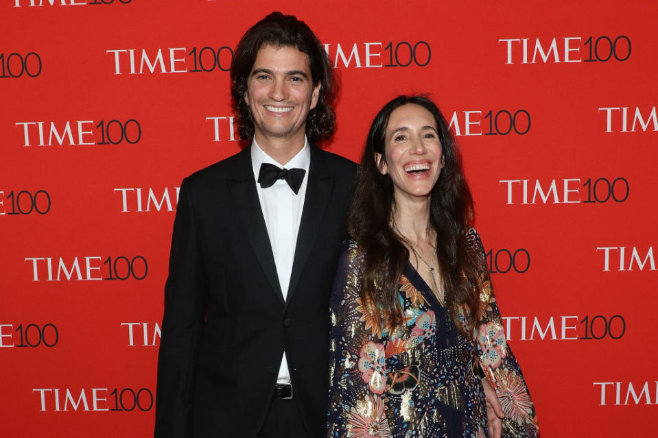Adam Neumann und Rebekah Neumann beim Time 100 Gala im Jahr 2018. - Copyright: Taylor Hill/Getty Images