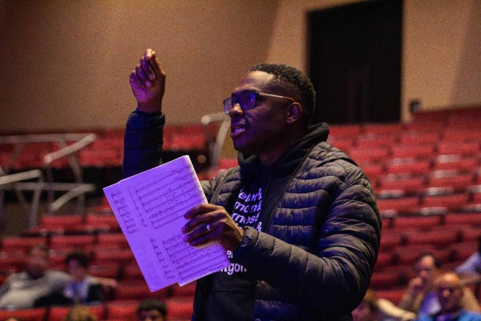 As composer-in-residence, Shawn Okpebholo has come back to Lexington to work with his hometown orchestra, the Lexington Philharmonic. His music has been played by many and praised by critics.