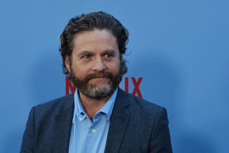 Zach Galifianakis attends the Los Angeles premiere of "Between Two Ferns: The Movie" in 2019. File Photo by Jim Ruymen/UPI