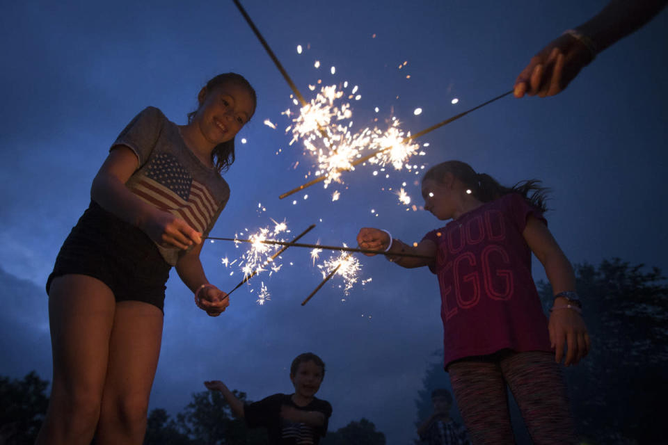 Americans celebrate the 4th of July