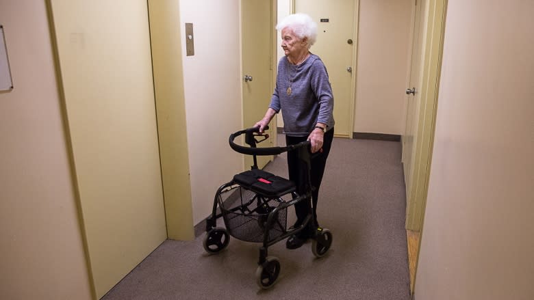 This 94-year-old says elevator repairs would be like 'house arrest' in her building