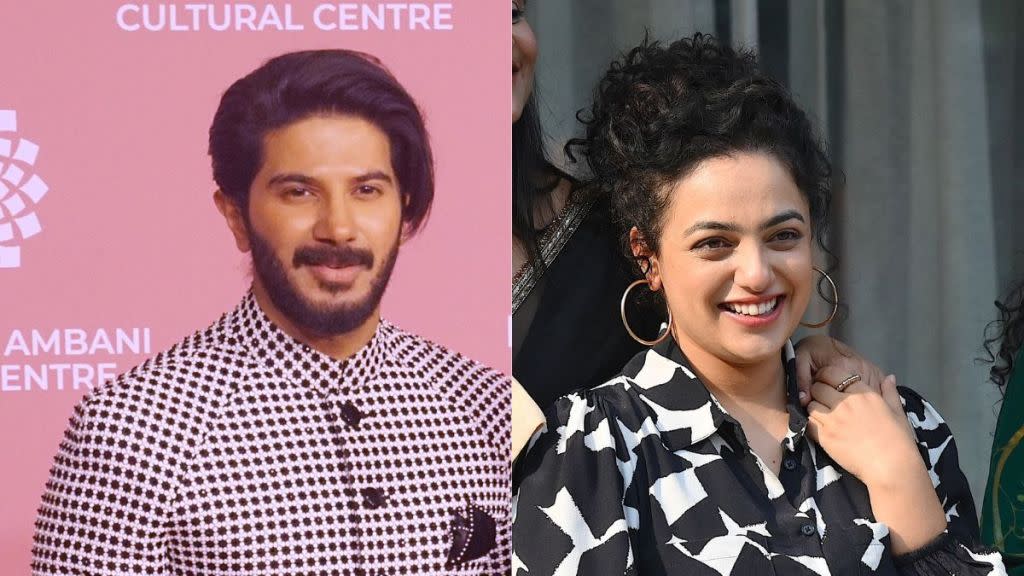 Dulquer Salmaan and Nithya Menen