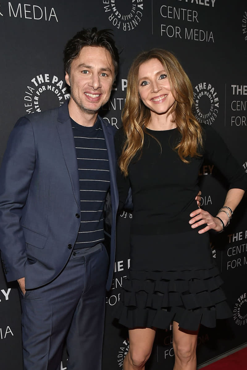 Sarah Chalke und Zach Braff