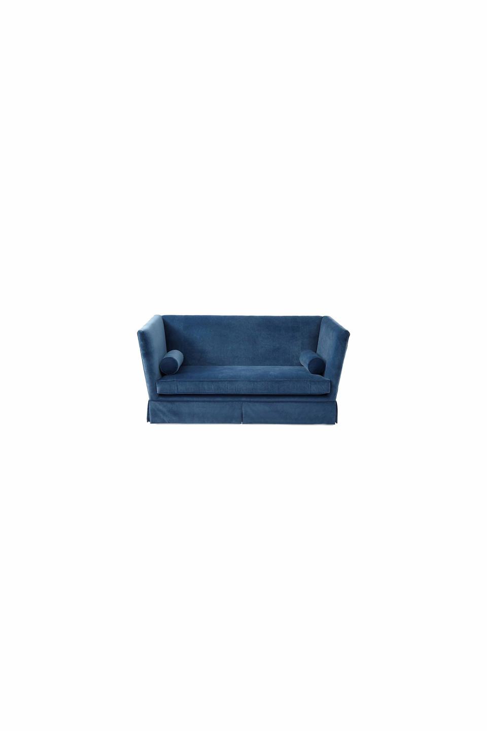 12) Carlisle Skirted Sofa