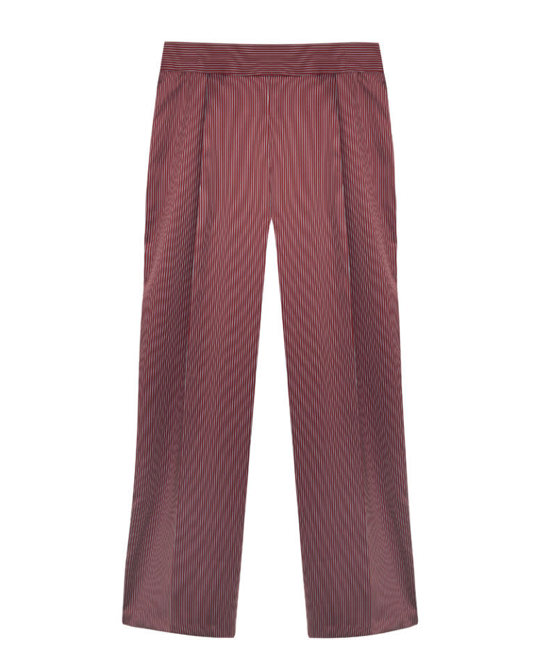 <p>Striped pyjama trousers, £35, <a rel="nofollow noopener" href="http://www.asos.com/asos-piped-stripe-pyjama-suit/grp/13656?sgid=13656&clr=Berry&SearchQuery=asos%20striped%20suit&pgesize=3&pge=0&totalstyles=3&gridsize=3&gridrow=1&gridcolumn=1" target="_blank" data-ylk="slk:ASOS;elm:context_link;itc:0;sec:content-canvas" class="link ">ASOS</a></p>