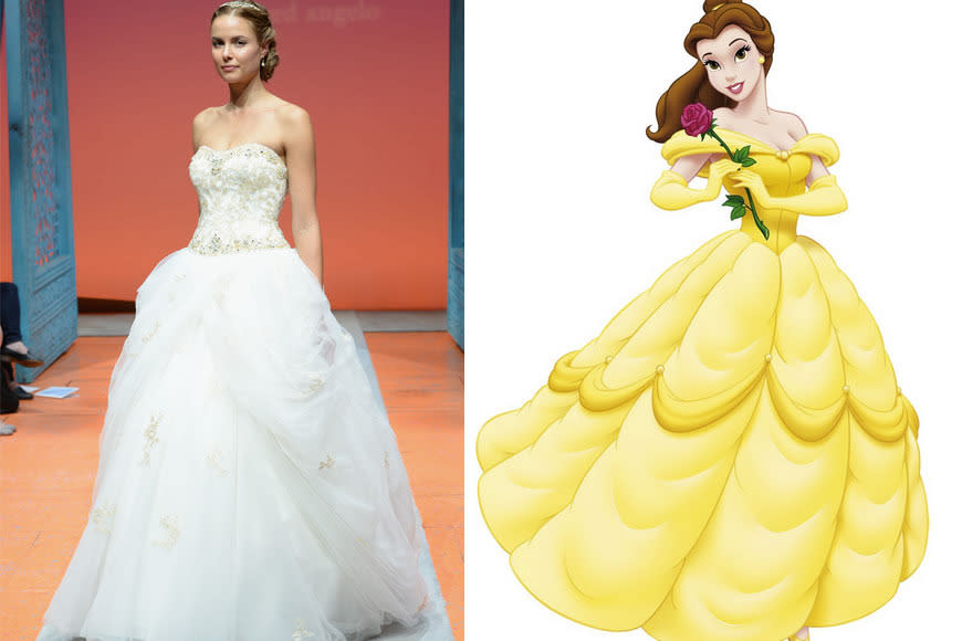 Alfred Angelo's Disney Inspired Wedding Dress Collection