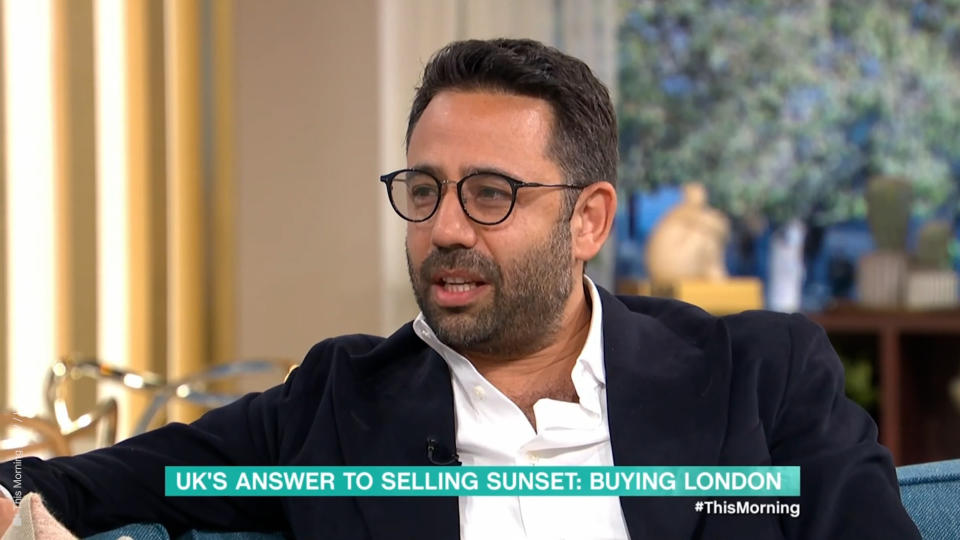 Buying London's Daniel Daggers appeared on This Morning. (ITV screengrab)