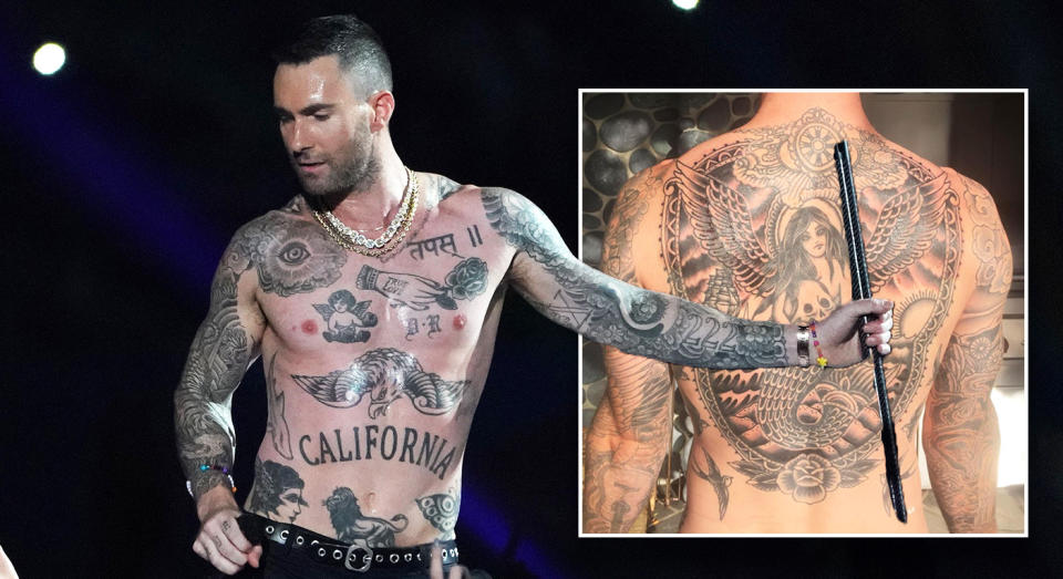 Adam Levine's tattoos Everything we know