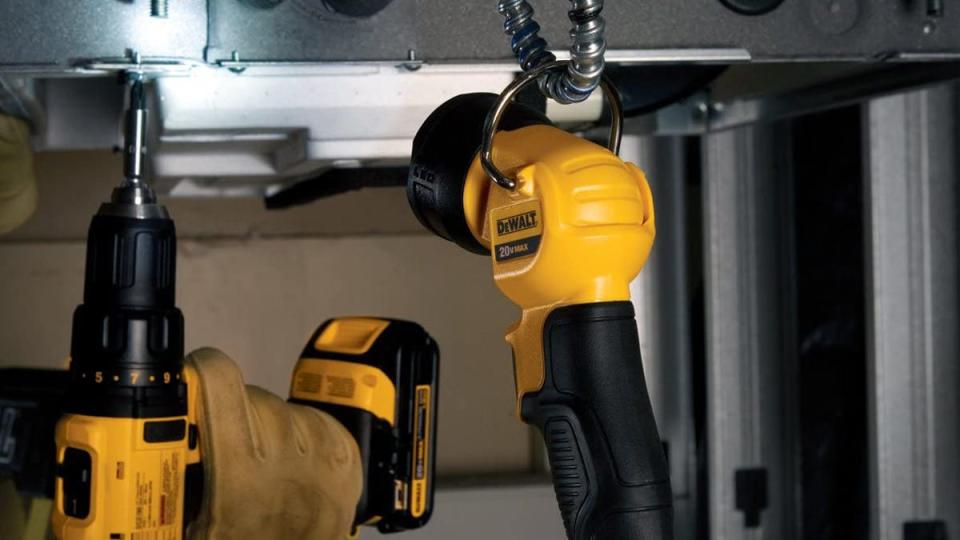 The brightness and design of this DeWalt flashlight wowed customers in need of a portable light source around the house.