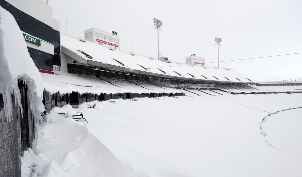 The Buffalo Bills Stadium Is Buried In 6 Feet Of Snow — And It Might Be