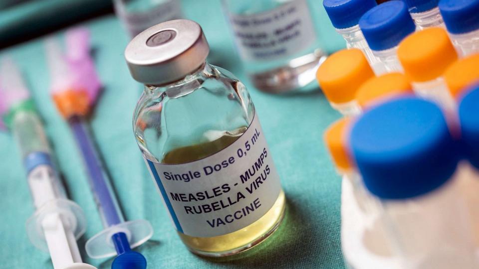 PHOTO: The measles mumps and rubella vaccine or also called the MMR vaccine is pictured in this stock photo. (STOCK PHOTO/Getty Images)