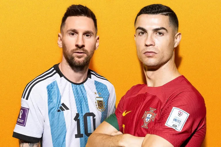 Leonel Messi y Cristiano Ronaldo se enfrentarán este jueves