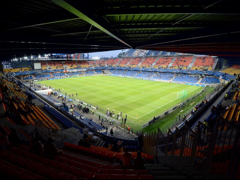 A general view of the Stade de la Mosson (AFP via Getty Images)