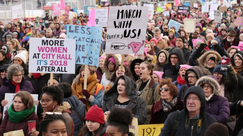 Thousands rally at Women's March in Ottawa, demand a 'better world'