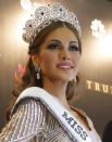 Miss Venezuela Gabriela Isler poses for photographers at a news conference after winning the Miss Universe 2013 pageant at the Crocus City Hall in Moscow November 9, 2013. REUTERS/Maxim Shemetov (RUSSIA - Tags: ENTERTAINMENT SOCIETY)