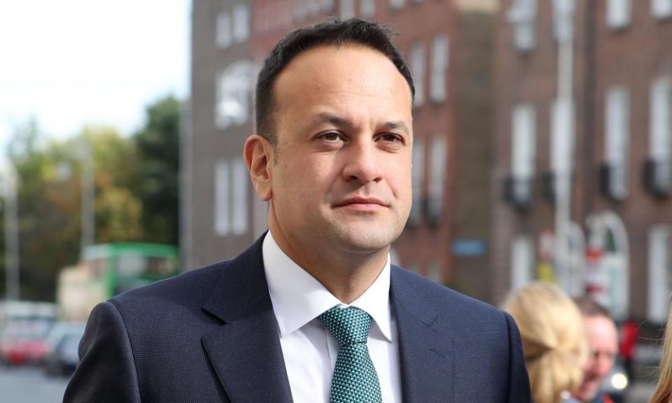 The taoiseach, Leo Varadkar