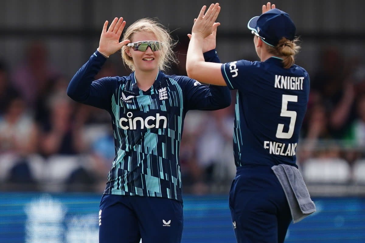 Charlie Dean, left, has impressed in the Caribbean (Mike Egerton/PA) (PA Wire)