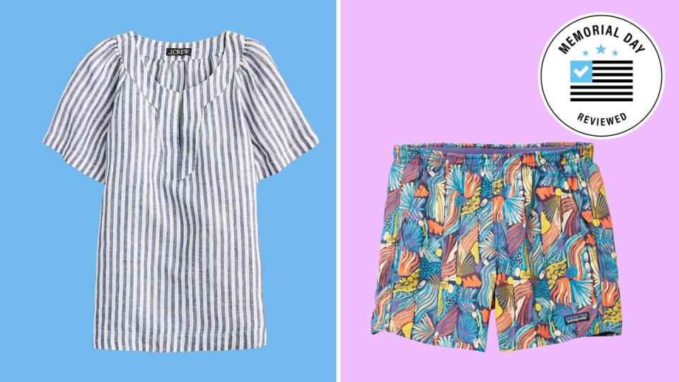 There are a variety of Memorial Day sales on tops, shorts and more summer styles.