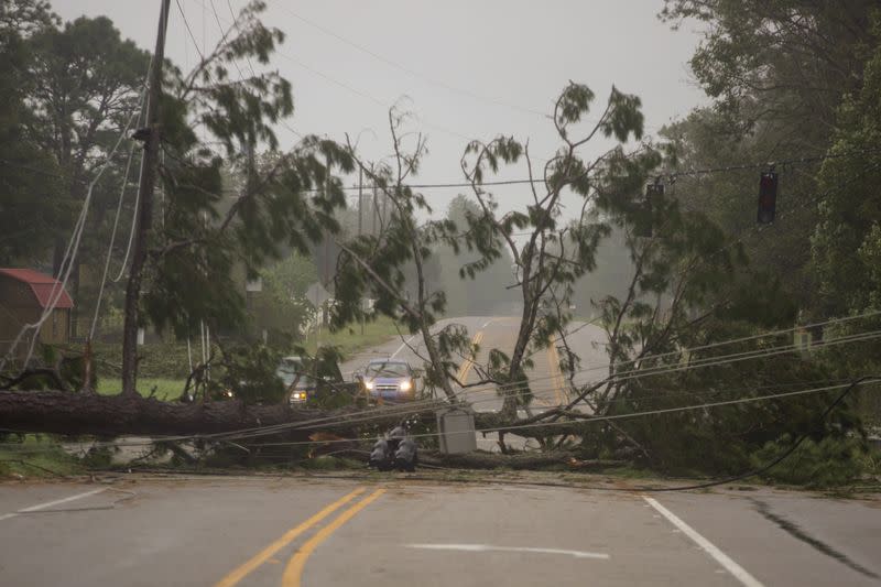 Hurricane Sally impact in Alabama