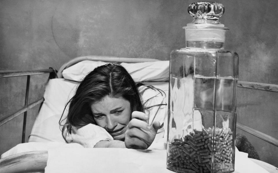 Patty Duke in Valley of the Dolls (1967), adapted from Jacqueline Susann's novel