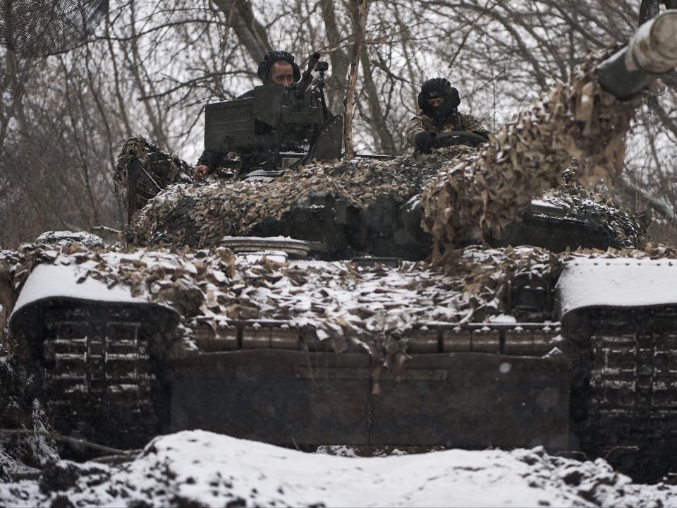 28th Separate Mechanised Brigade in Bakhmut (Getty Images)