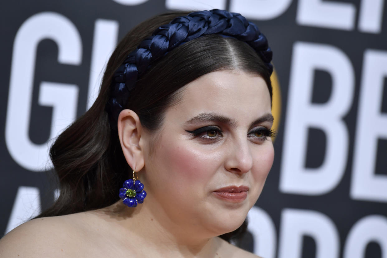 BEVERLY HILLS, CALIFORNIA - JANUARY 05: Beanie Feldstein attends the 77th Annual Golden Globe Awards at The Beverly Hilton Hotel on January 05, 2020 in Beverly Hills, California. (Photo by Frazer Harrison/Getty Images)