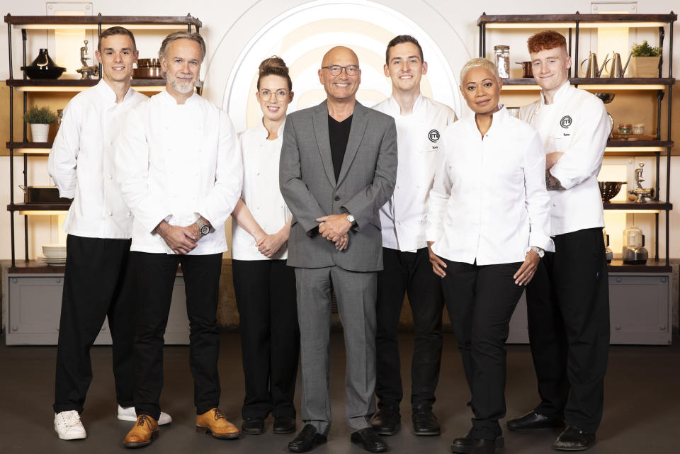 MasterChef: The Professionals S16,06-12-2023,PORTRAIT,Charlie, Marcus Wareing, Kasae, Gregg Wallace, Tommy, Monica Galetti, Tom,The Final 4 with the Judges

**STRICTLY EMBARGOED UNTIL 3RD SEMI-FINAL HAS TX'D**,Shine TV,Production