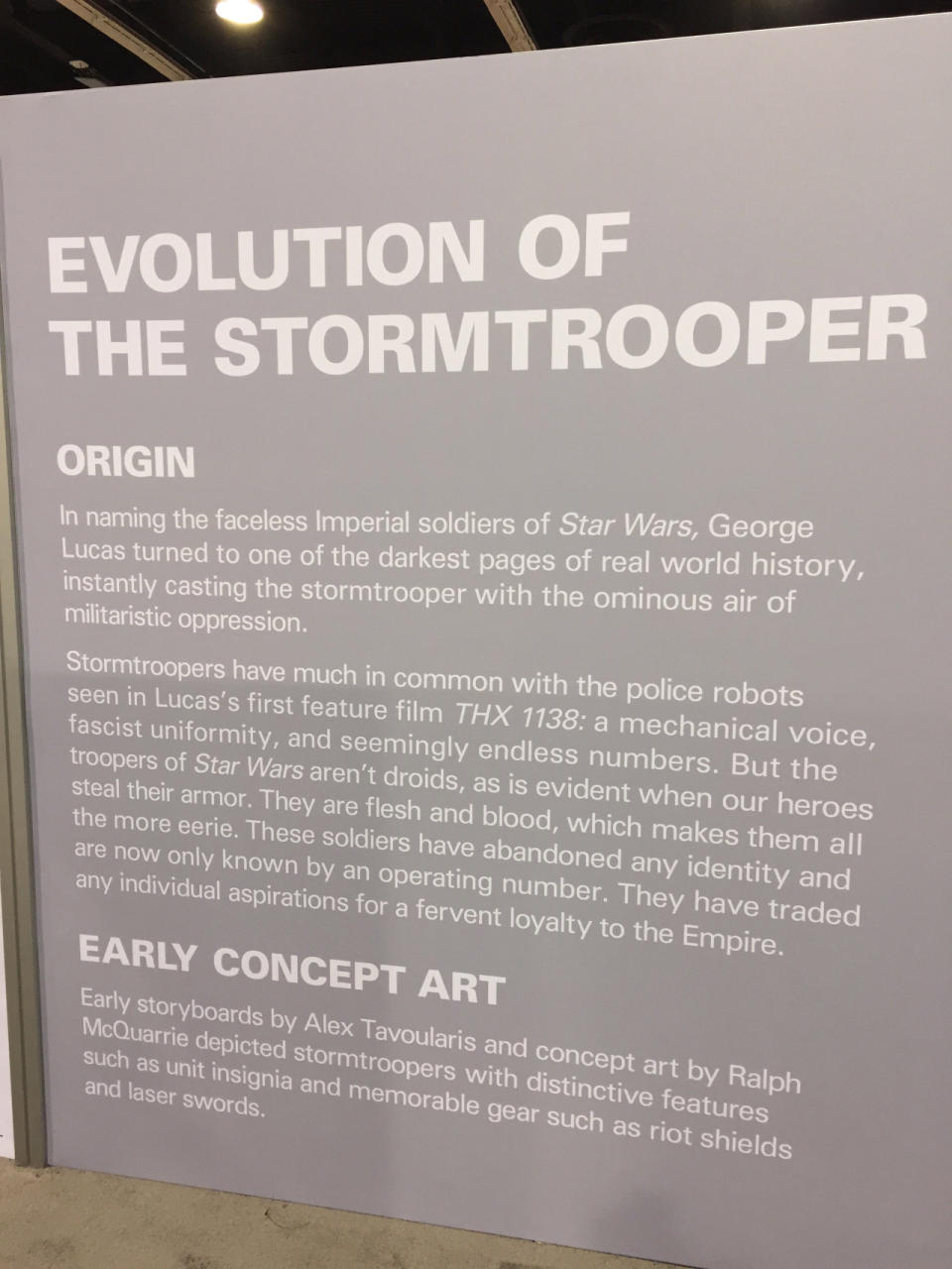 Evolution of 'Star Wars' Stormtrooper: From Concept to 'Force Awakens'