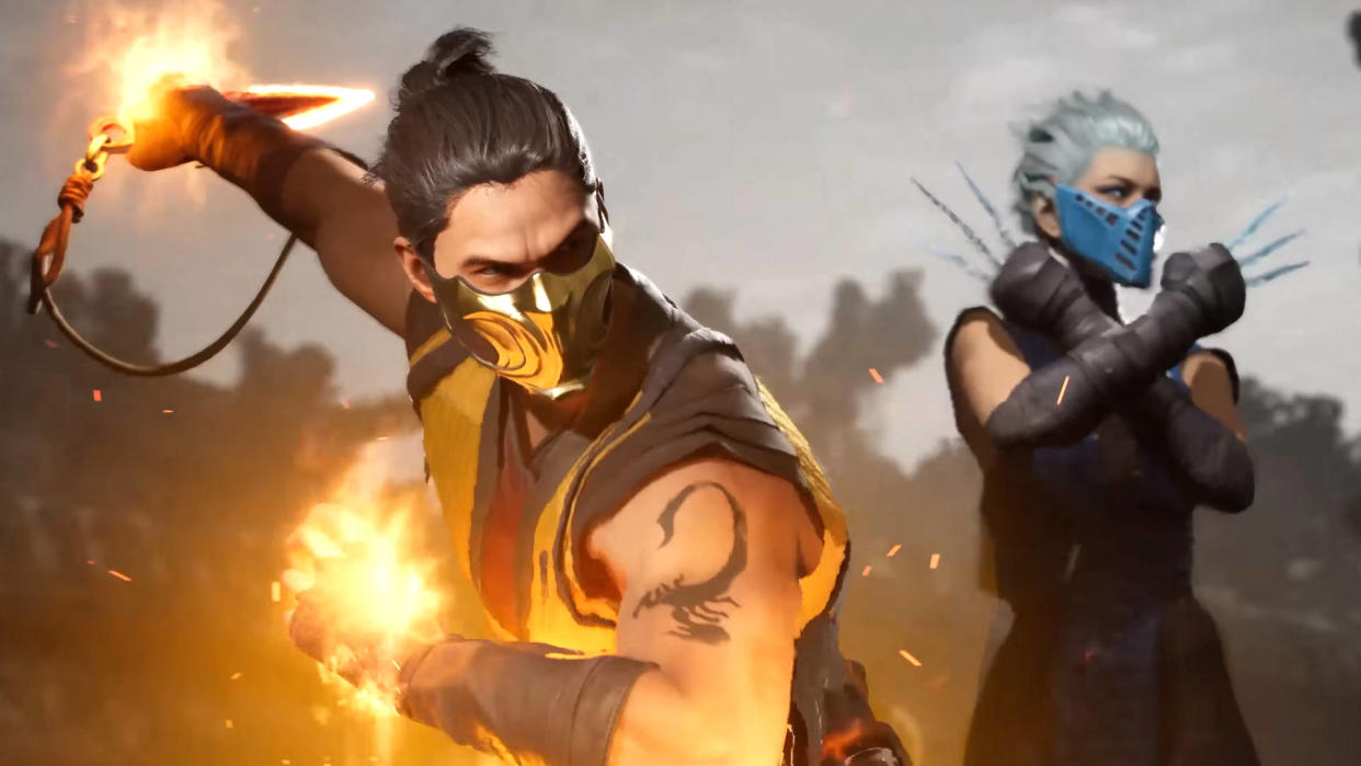  Scorpion and Frost in Mortal Kombat 1. 