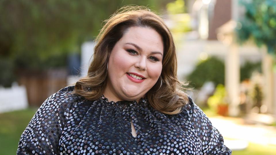 <p>Chrissy Metz visited Hallmark Channel's <em>Home & Family</em> at Universal Studios Hollywood in Universal City, California.</p>