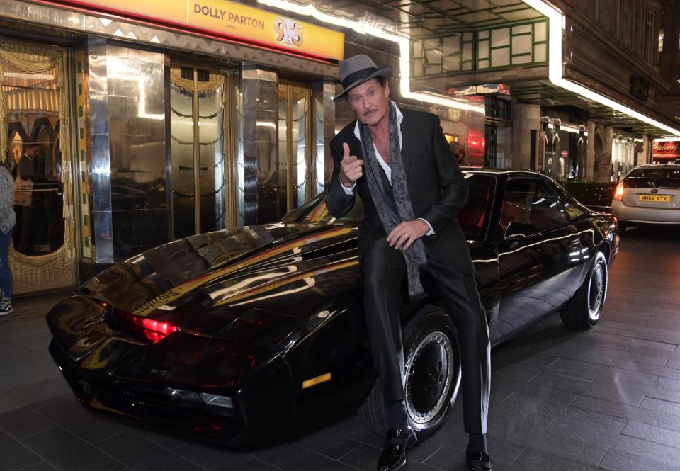 Night Rider: David Hasselhoff (Dave Benett/Getty Images)