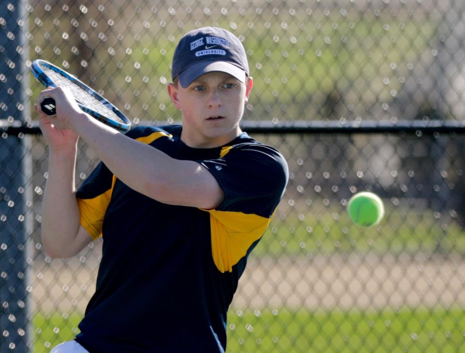 Owen Voigt jugando para Barrington en 2019.