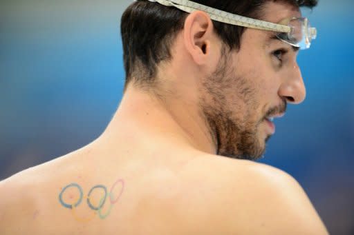 Australian swimmer James Magnussen is seen during a training session at the Aquatics Centre on July 25. Magnussen will try to shrug off a crushing relay failure - and the ire of swimming-mad Australia - as he goes for Olympic gold in the men's 100m freestyle starting on Monday