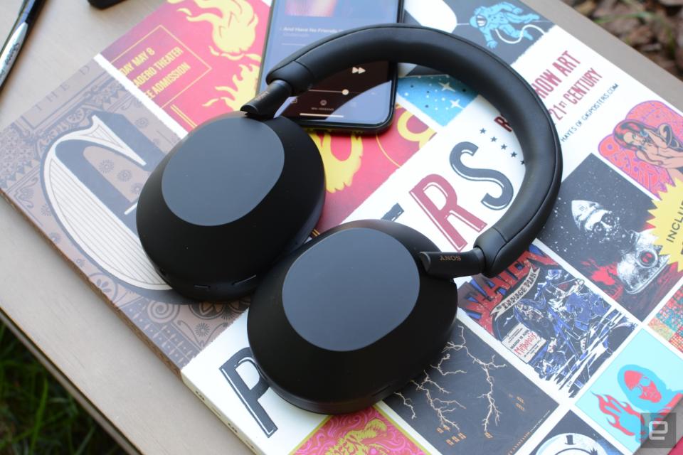 <p>With upgrades to design, sound quality and active noise cancellation, the WH-1000XM5 keeps its place above the competition. These headphones are super comfortable as well, and 30-hour battery life is more than adequate. The M5 makes it clear that Sony won’t be dethroned anytime soon.</p> 