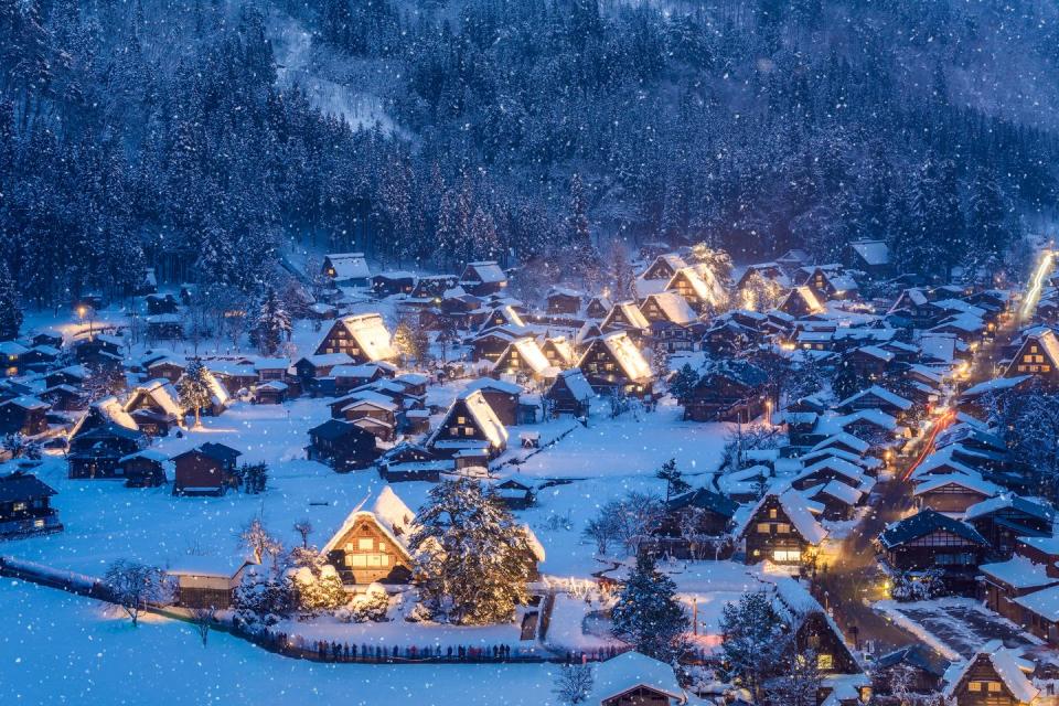 the historic villages of shirakawa go