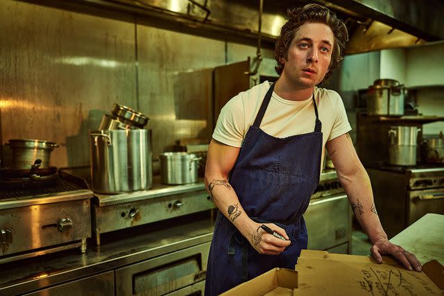 <p>Courtesy of FX</p> Jeremy Allen White as Carmy on 'The Bear'.