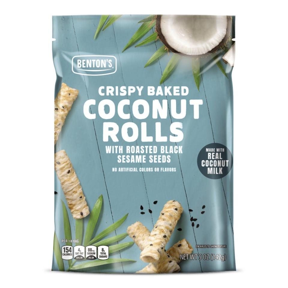 benton's crispy baked coconut rolls from aldi