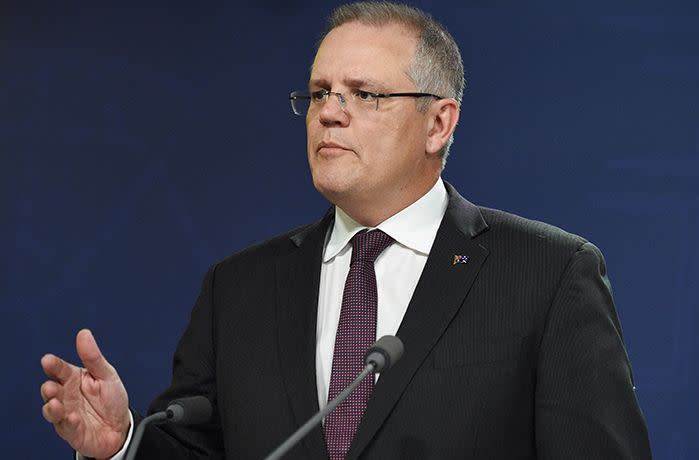 Morrison will hold a series of speeches on the financial health of the country. Image: AAP