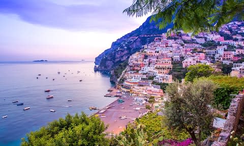 The glorious Amalfi Coast - Credit: Newmarket Holidays