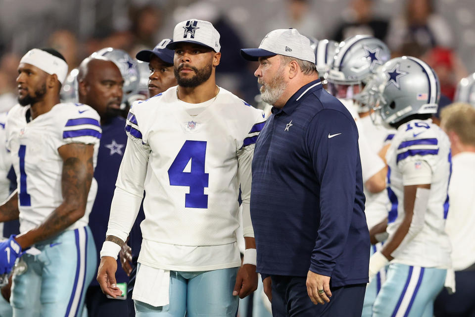 Will Dak Prescott's injuries over the past year cause him to struggle in 2021? (Photo by Christian Petersen/Getty Images)