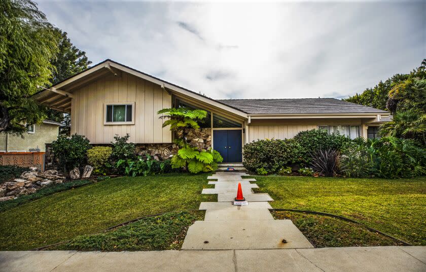 The "Brady Bunch" house in Studio City