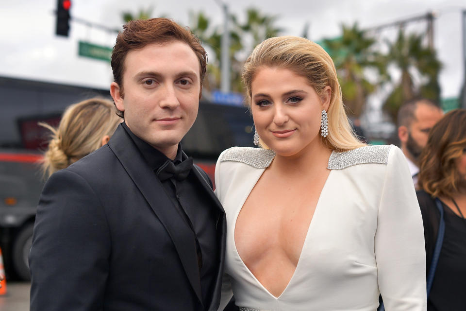 Meghan Trainor and Daryl Sabara (Matt Winkelmeyer / Getty Images)