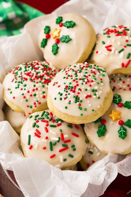 <p>Cooking Classy</p><p>Soft and tender cake-like cookies with simple, sweet icing.</p><p><strong>Get the recipe: <a href="https://www.cookingclassy.com/italian-ricotta-cookies/" rel="nofollow noopener" target="_blank" data-ylk="slk:Italian Ricotta Cookies;elm:context_link;itc:0;sec:content-canvas" class="link rapid-noclick-resp">Italian Ricotta Cookies</a></strong></p>