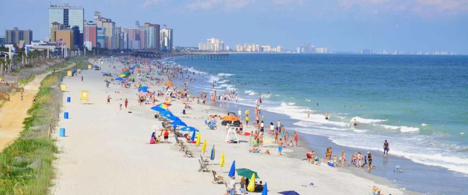 View of Myrtle Beach South Carolina