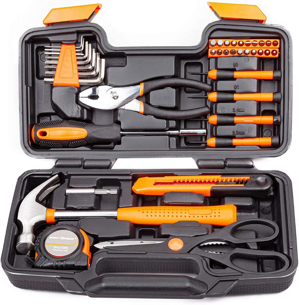 Cartman Orange 39-piece tool set, best gifts for boyfriend